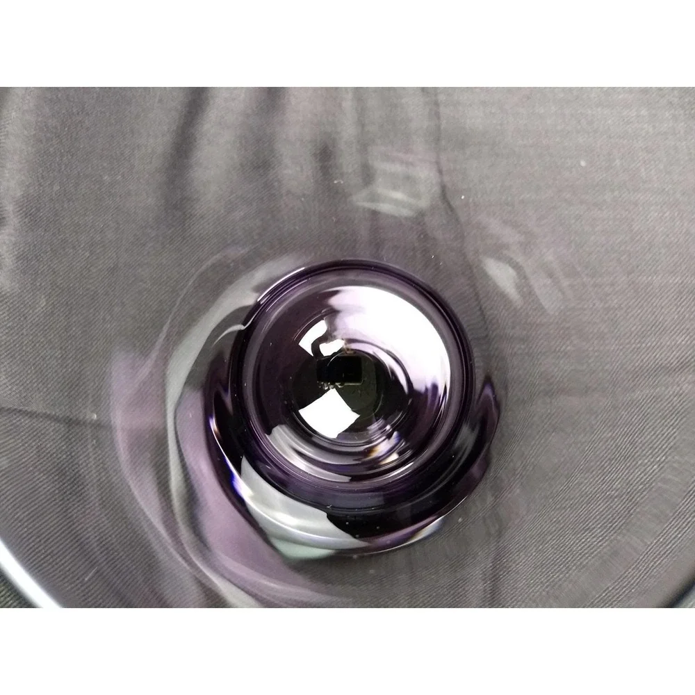 Waterford Crystal Great Room Water Goblet Darjeeling Series Amethyst Purple Logo